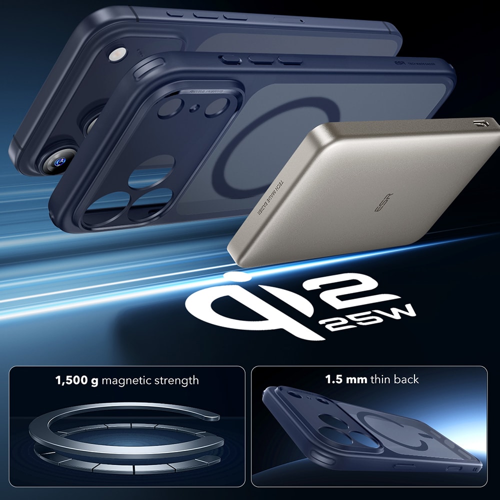ESR Classic Hybrid HaloLock - θήκη για Apple iPhone 17 Pro Max - Διάφανο - Image 2