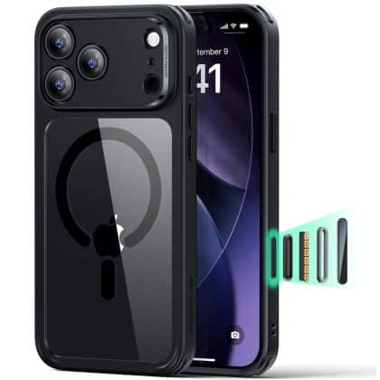 ESR Classic Hybrid HaloLock - θήκη για Apple iPhone 17 Pro - Διάφανο