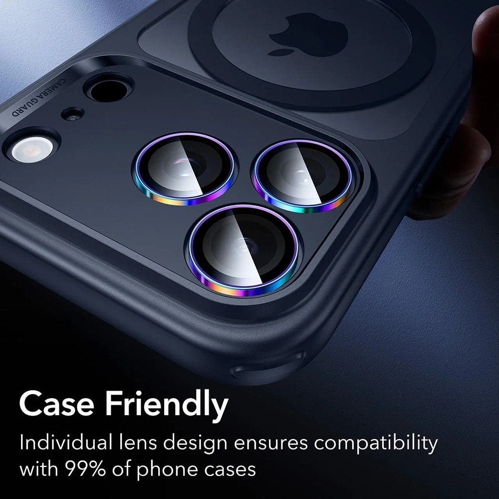 ESR - Armorite Camera Lens Protectors - iPhone 14 Pro/pro Max/15 Pro/pro Max/16 Pro/16 Pro Max/17 Pro/17 Pro Max - Chromatic - Image 6