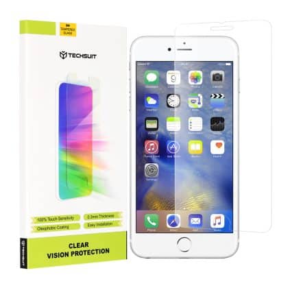 Techsuit - Διαυγές Προστατευτικό Γυαλί - iPhone 6 Plus/ 6s Plus - Διάφανο