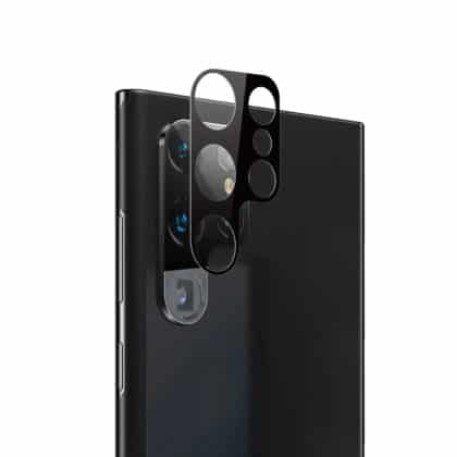 Techsuit - Πλήρες Γυαλί Κάμερας - Samsung Galaxy S23 Ultra - Μαύρο