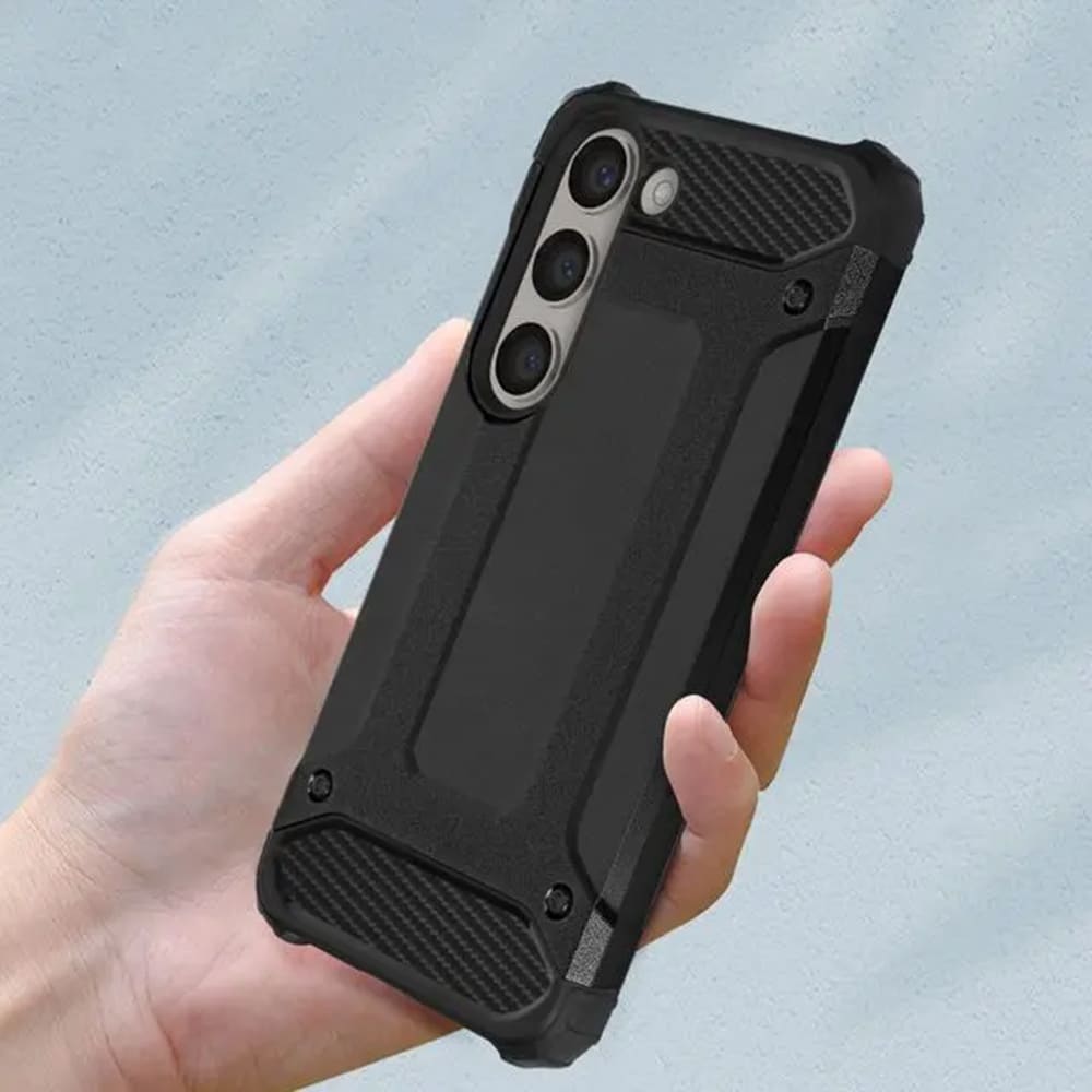 Techsuit Hybrid Armor - θήκη για Samsung Galaxy S23 - Μαύρο - Image 5