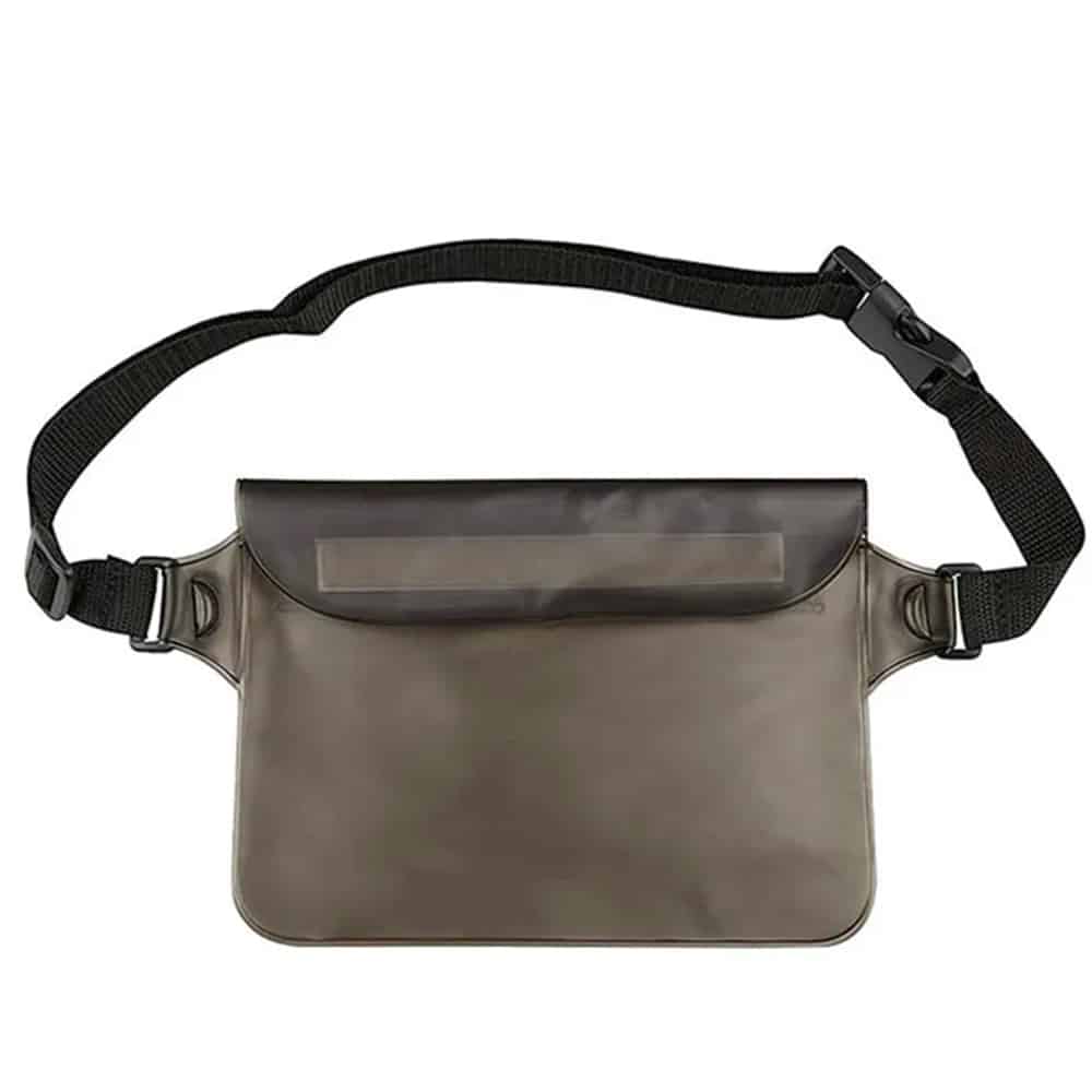 Techsuit - Waterproof Pouch - Universal Silicone Big Bag for Accessories - Black - Image 2