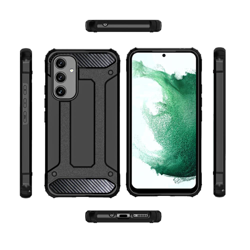 Techsuit Hybrid Armor - θήκη για Samsung Galaxy A54 - Μαύρο - Image 2