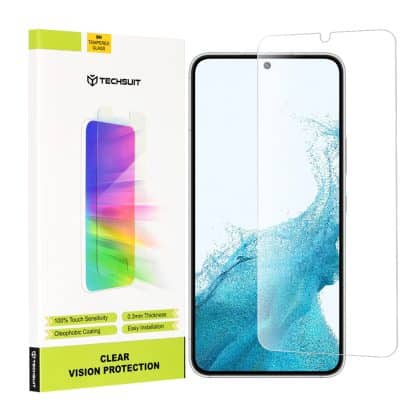 Techsuit - Διαυγές Προστατευτικό Γυαλί - Samsung Galaxy S22 5G / S23 - Διάφανο