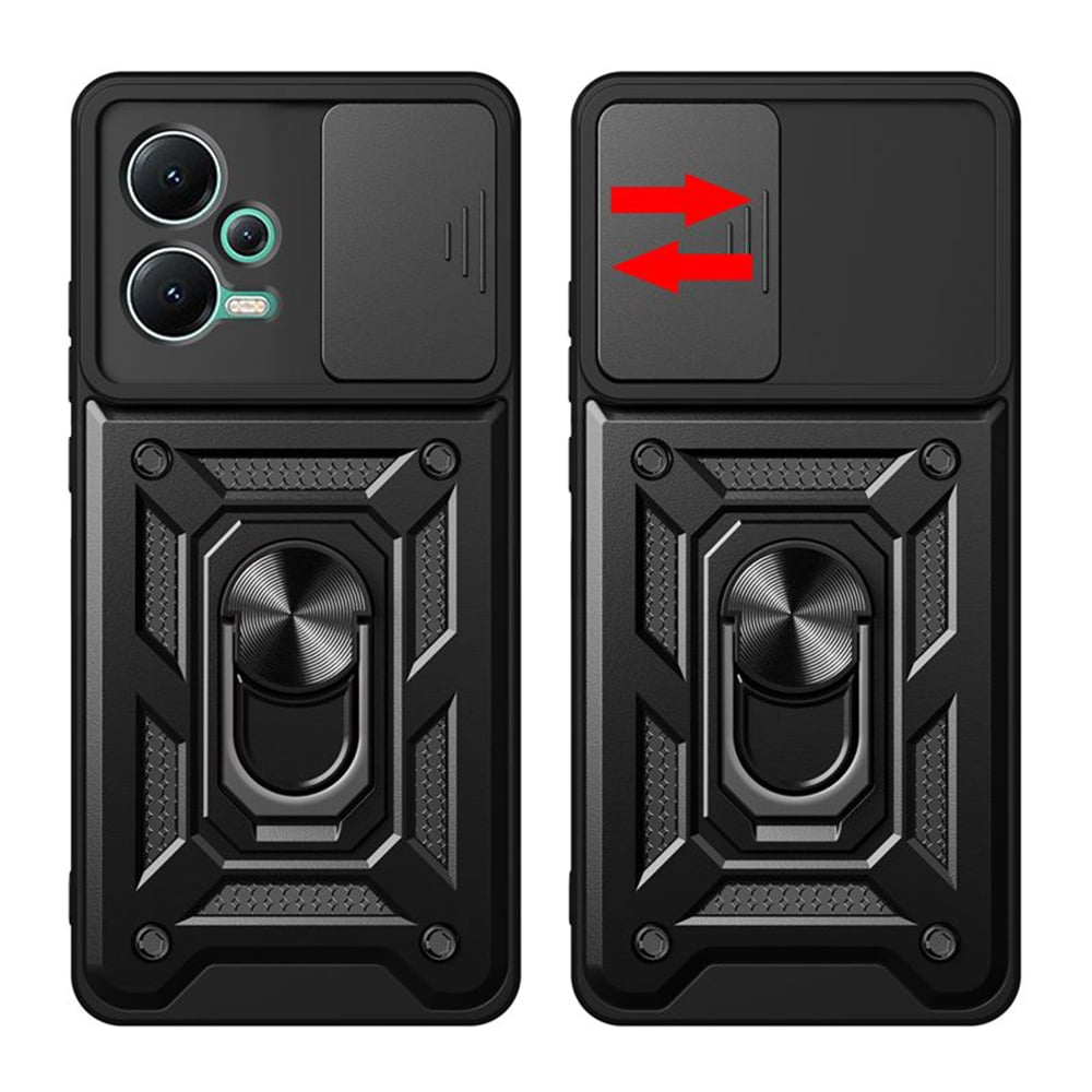 Techsuit CamShield Series - θήκη για Xiaomi Redmi Note 12 5G - Μαύρο - Image 2