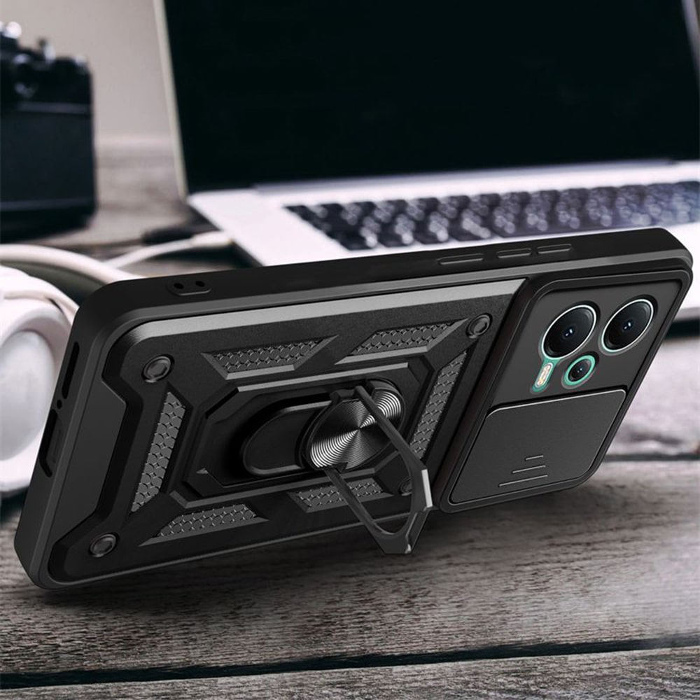 Techsuit CamShield Series - θήκη για Xiaomi Redmi Note 12 5G - Μαύρο - Image 4