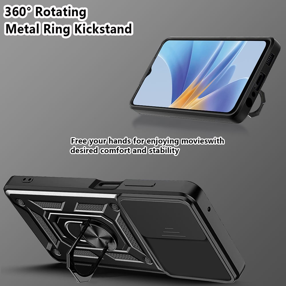 Techsuit CamShield Series - θήκη για Oppo A58 5G / A78 - Μαύρο - Image 3