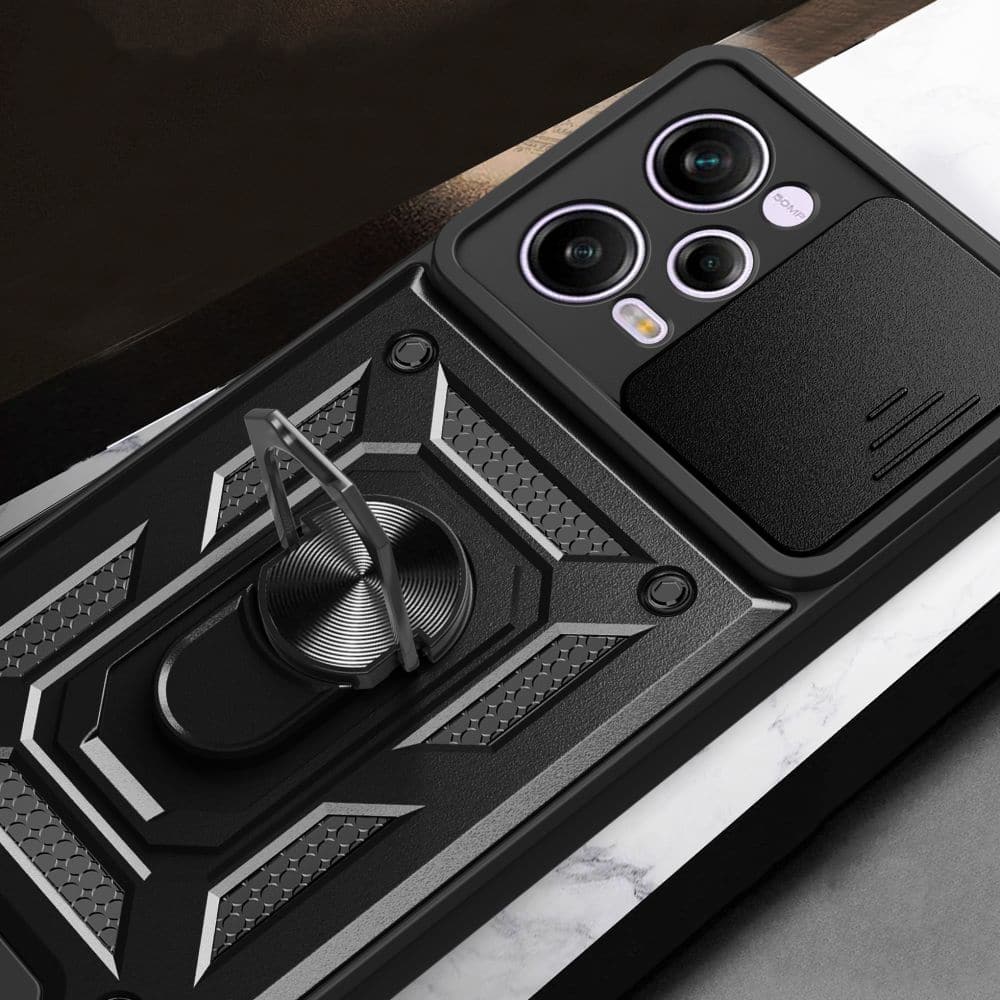 Techsuit CamShield Series - θήκη για Xiaomi Redmi Note 12 Pro / Poco X5 - Μαύρο - Image 2