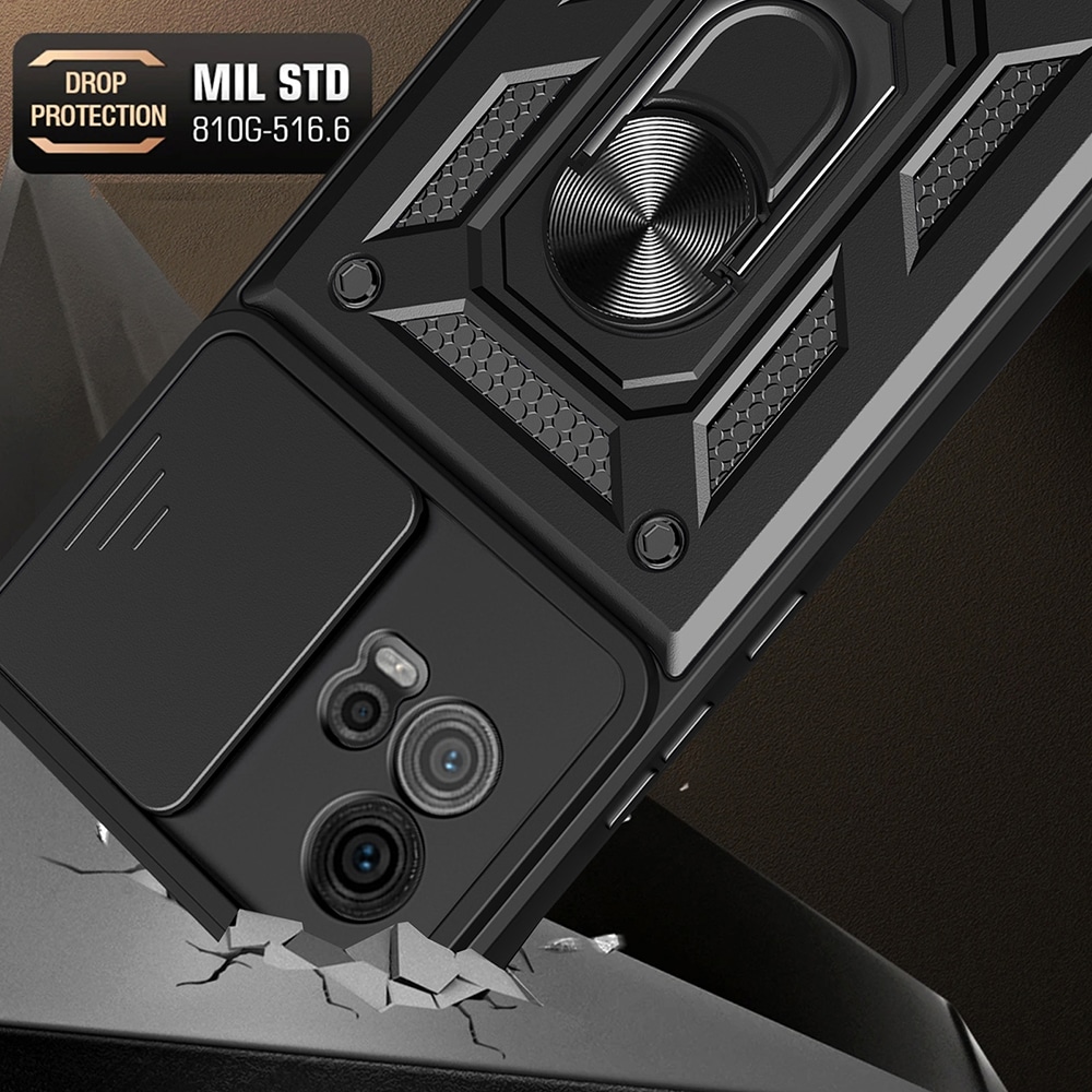 Techsuit CamShield Series - θήκη για Motorola Moto G72 - Μαύρο - Image 3