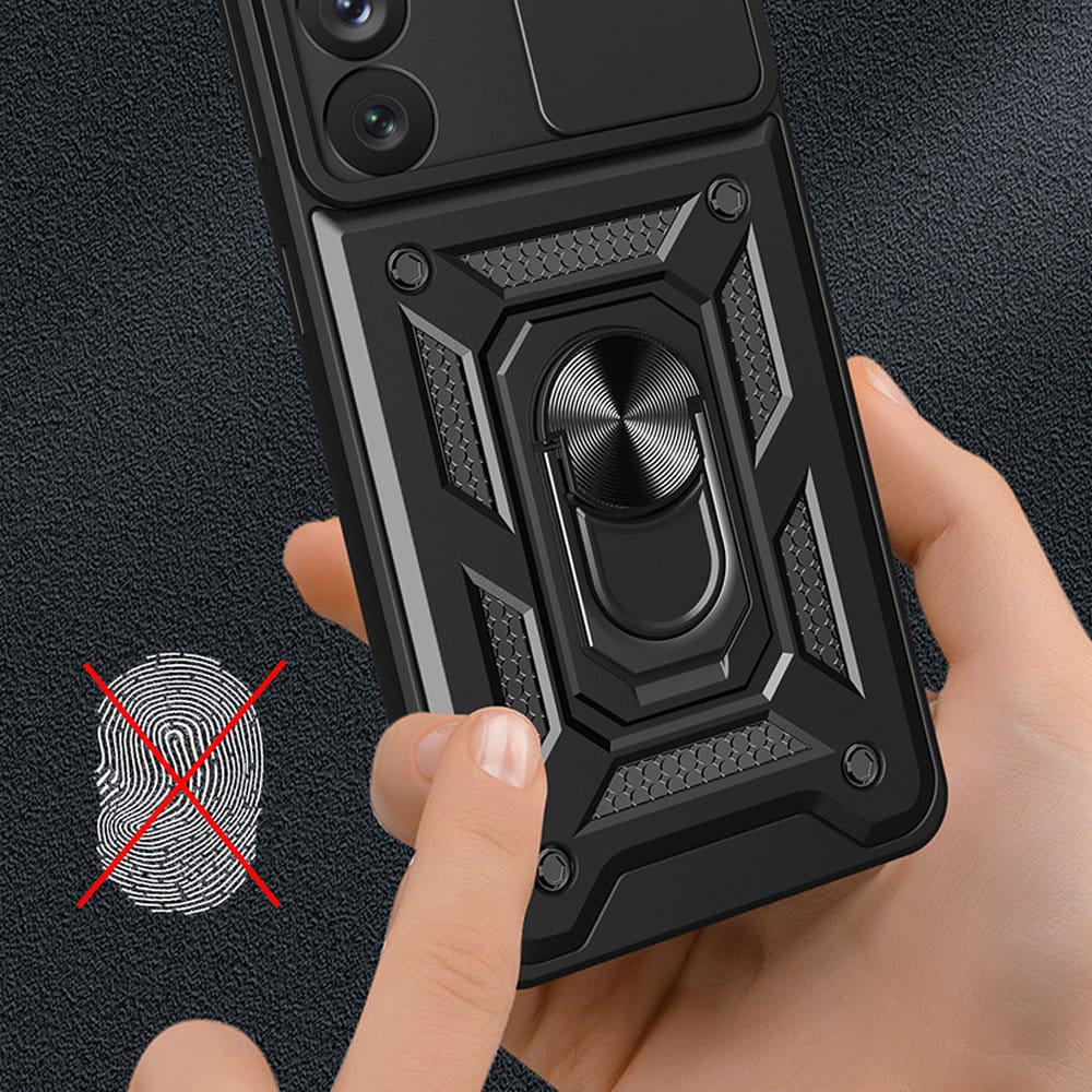 Techsuit CamShield Series - θήκη για Samsung Galaxy S22 5G - Μαύρο - Image 2