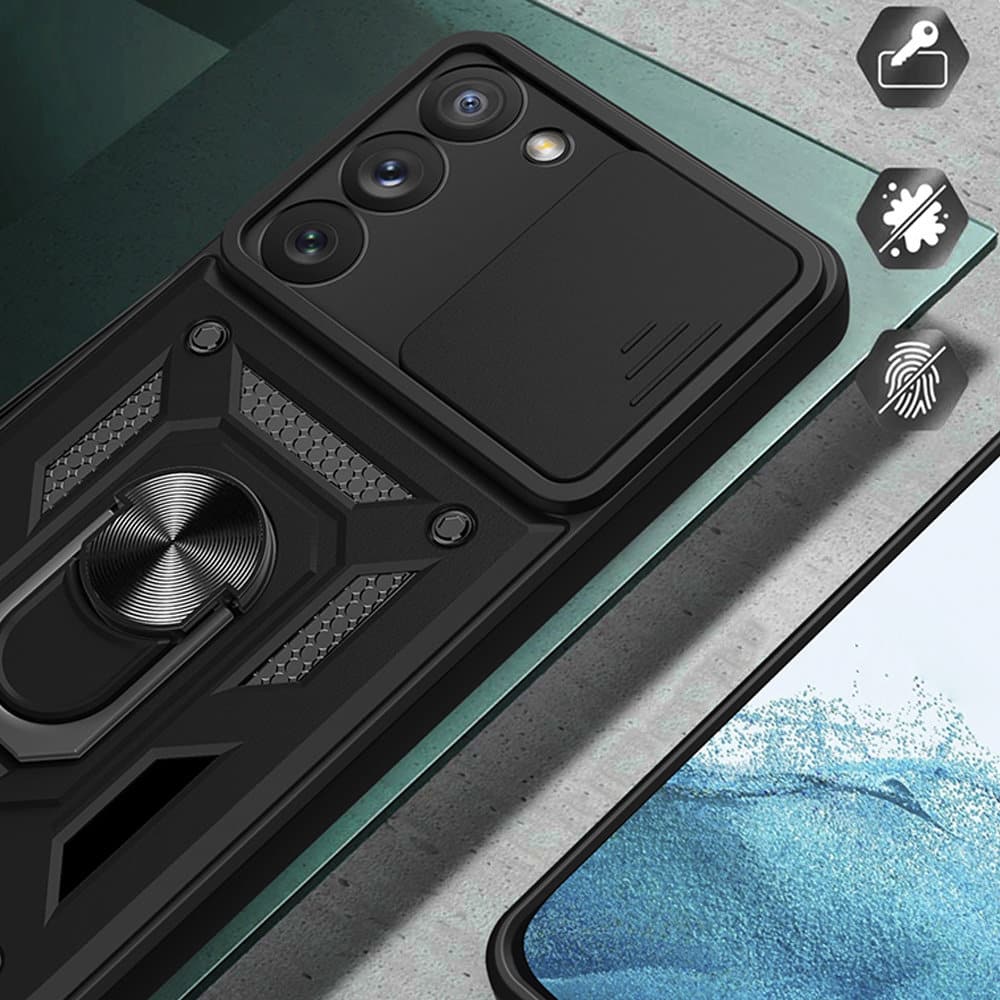 Techsuit CamShield Series - θήκη για Samsung Galaxy S22 5G - Μαύρο - Image 4