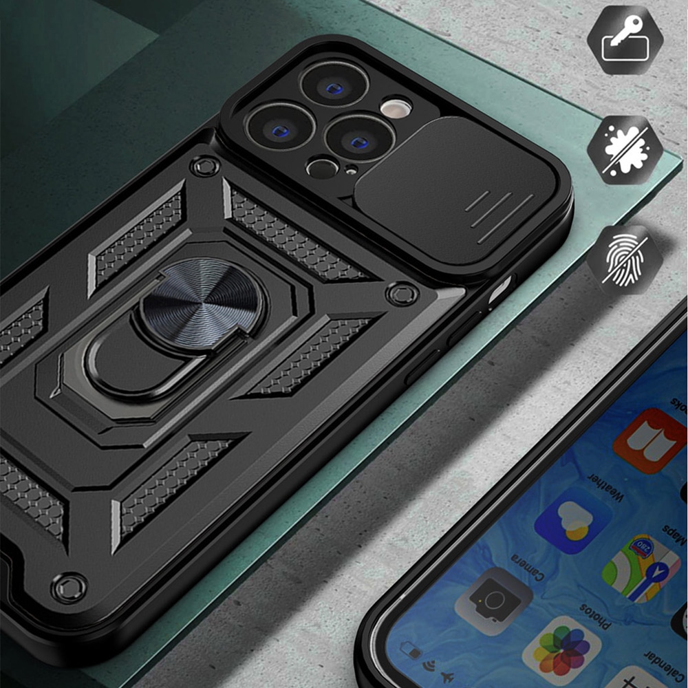 Techsuit CamShield Series - θήκη για Apple iPhone 14 Pro Max - Μαύρο - Image 3