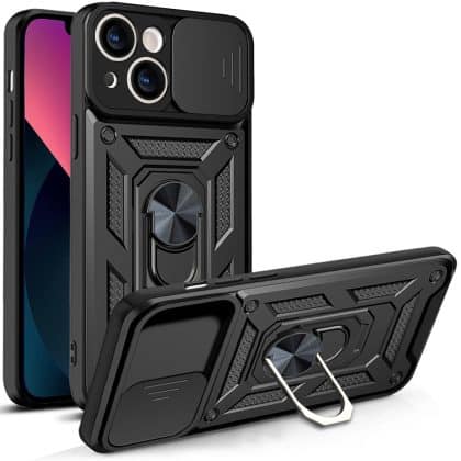Techsuit CamShield Series - θήκη για Apple iPhone 13 - Μαύρο
