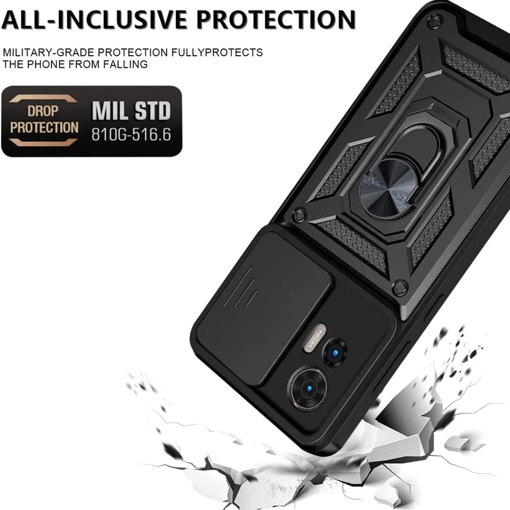 Techsuit CamShield Series - θήκη για Motorola Edge 30 Neo - Μαύρο - Image 2