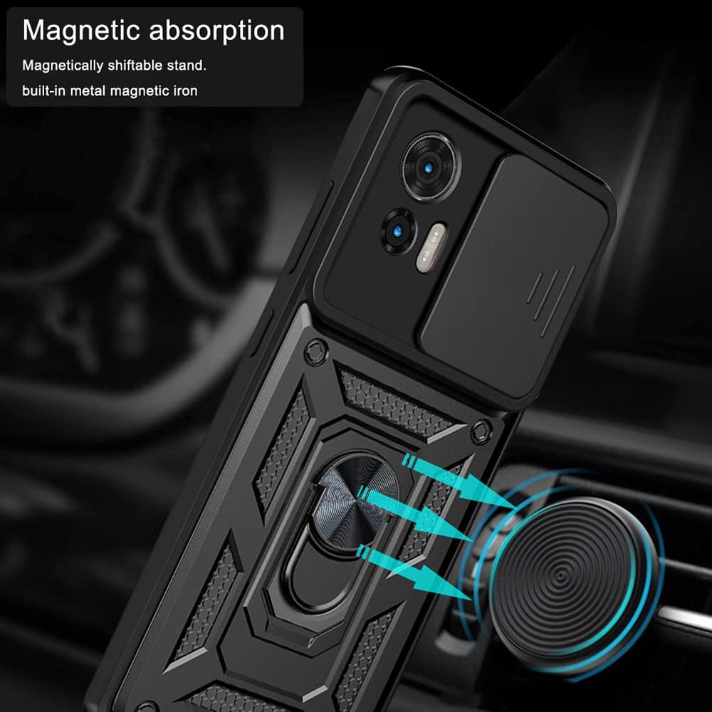 Techsuit CamShield Series - θήκη για Motorola Edge 30 Neo - Μαύρο - Image 5