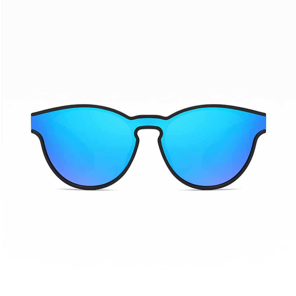 Techsuit - Polarized Γυαλιά Ηλίου TR90 (TR7545) - Προστασία UV - Ματ Μαύρο / Μπλε Πράσινο One Size - Image 2