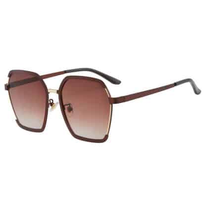 Techsuit - Polarized Γυαλιά Ηλίου PC (191) - Προστασία UV - Καφέ One Size