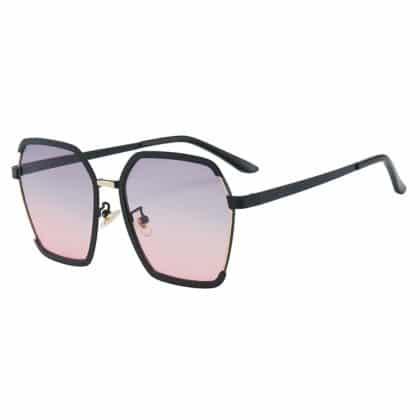 Techsuit - Γυαλιά Ηλίου Polarized PC (191) - Προστασία UV - Μαύρο / Γκρι / Ροζ One Size