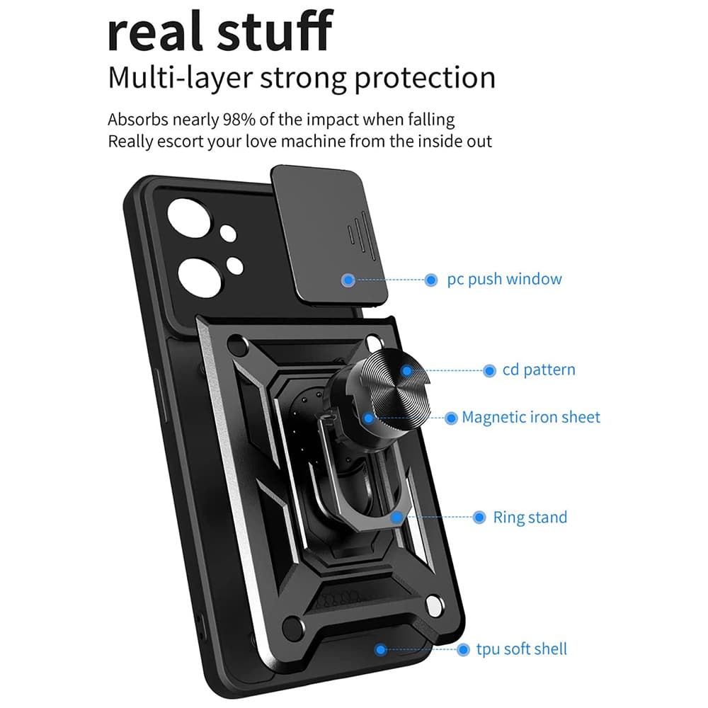 Techsuit CamShield Series - θήκη για Motorola Moto G32 - Μαύρο - Image 5