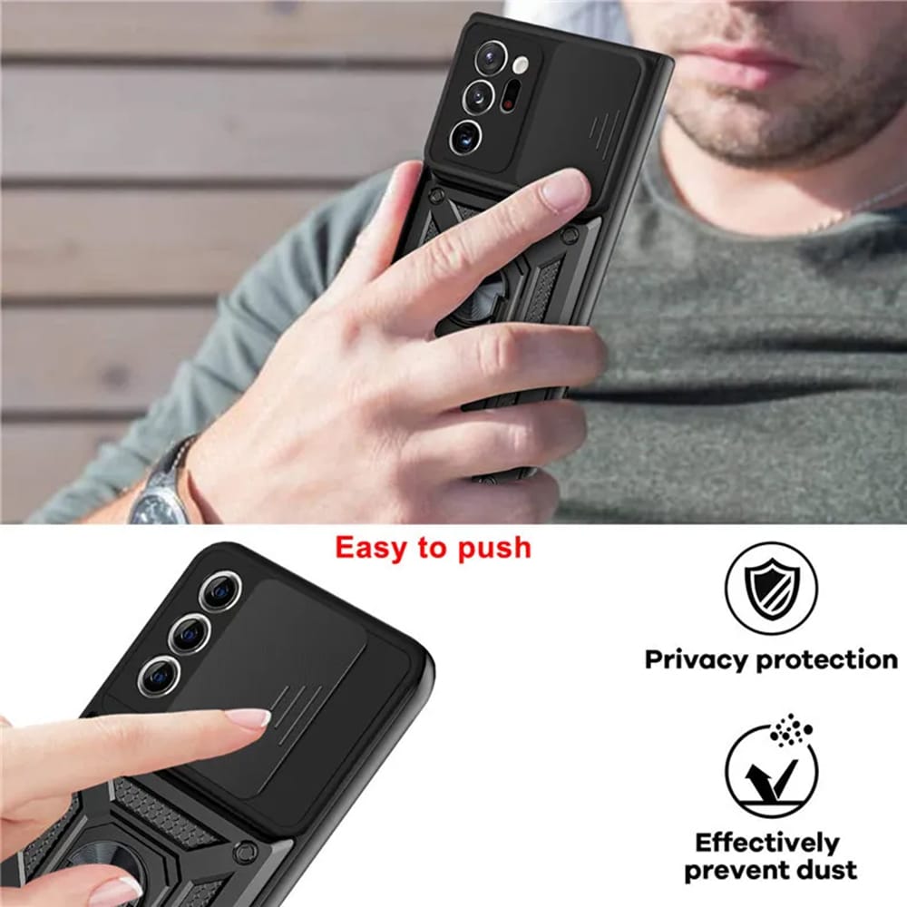 Techsuit CamShield Series - θήκη για Samsung Galaxy Note20 Ultra / 5G - Μαύρο - Image 5