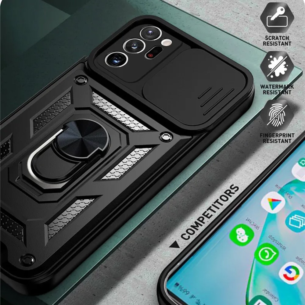 Techsuit CamShield Series - θήκη για Samsung Galaxy Note20 Ultra / 5G - Μαύρο - Image 4