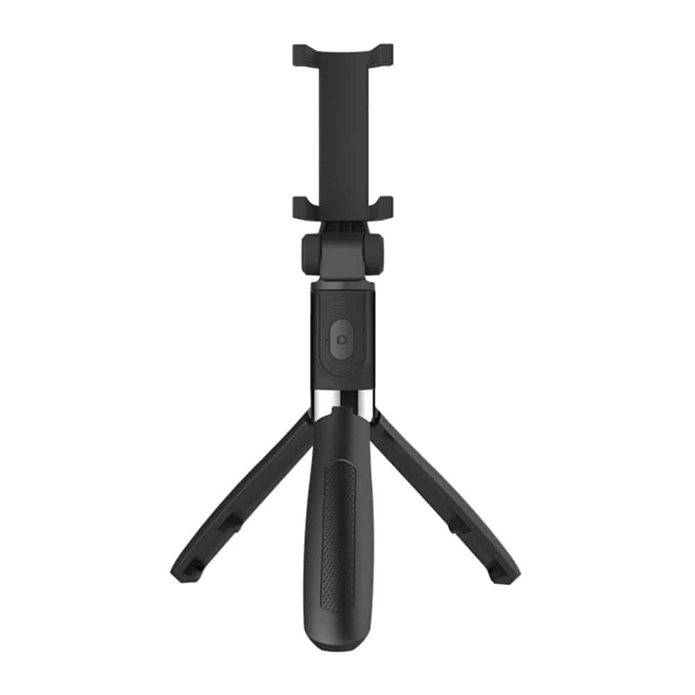 Techsuit - Selfie Stick (L01s) - Tripod Stable Mount with Extendable Arm, Bluetooth Remote Control, 70cm - Black - Image 2