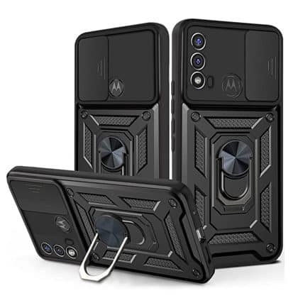 Techsuit CamShield Series - θήκη για Motorola Moto E20 / E30 E40 - Μαύρο