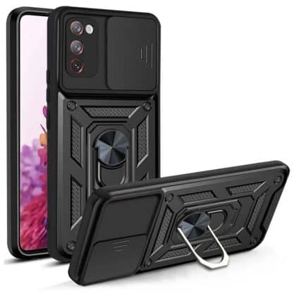 Techsuit CamShield Series - θήκη για Samsung Galaxy S20 FE - Μαύρο