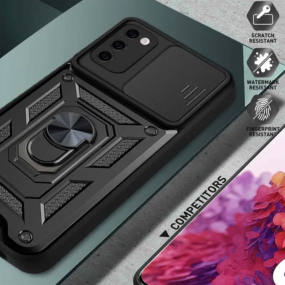 Techsuit CamShield Series - θήκη για Samsung Galaxy S20 FE - Μαύρο - Image 5