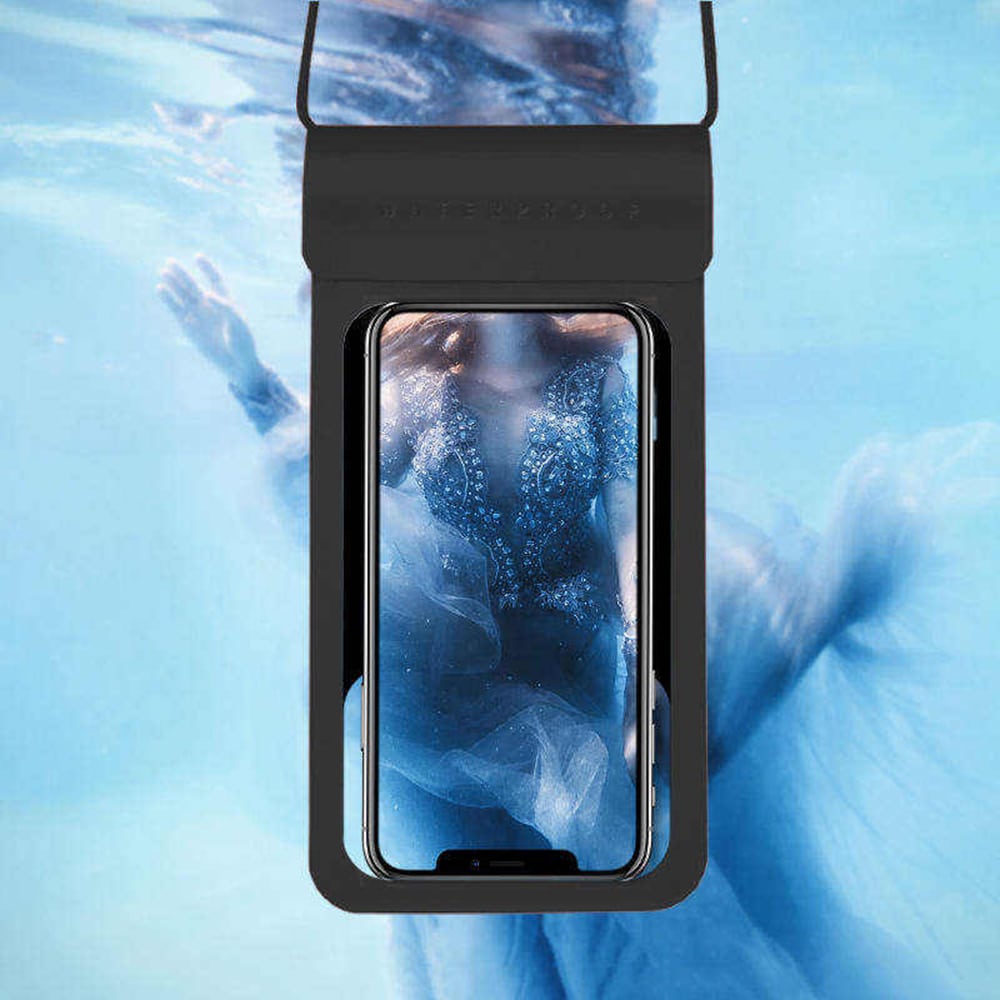 Techsuit - Waterproof Case (TWC1) - for Phones with max. 6.8", IPX8, 30m - Silver - Image 3
