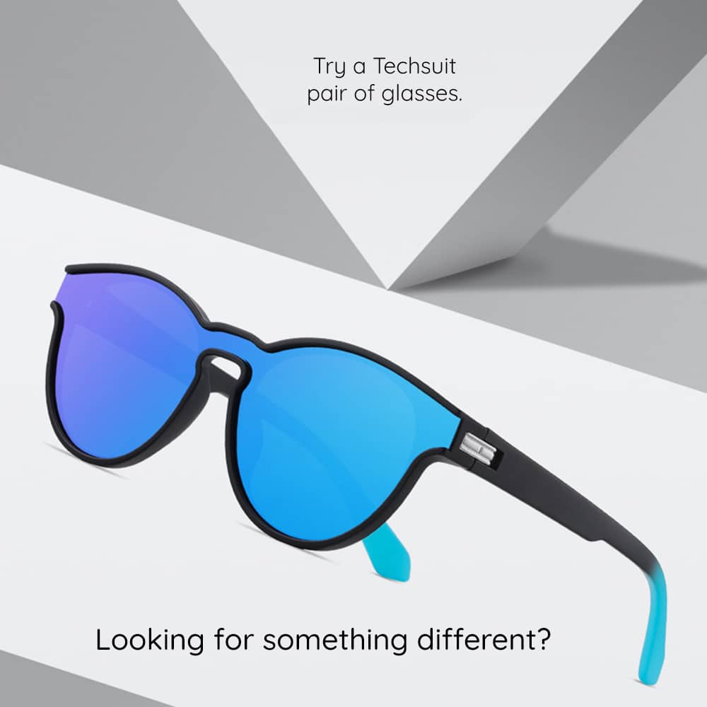 Techsuit - Polarized Γυαλιά Ηλίου TR90 (TR7545) - Προστασία UV - Μωβ / Κίτρινο / Ροζ One Size - Image 7