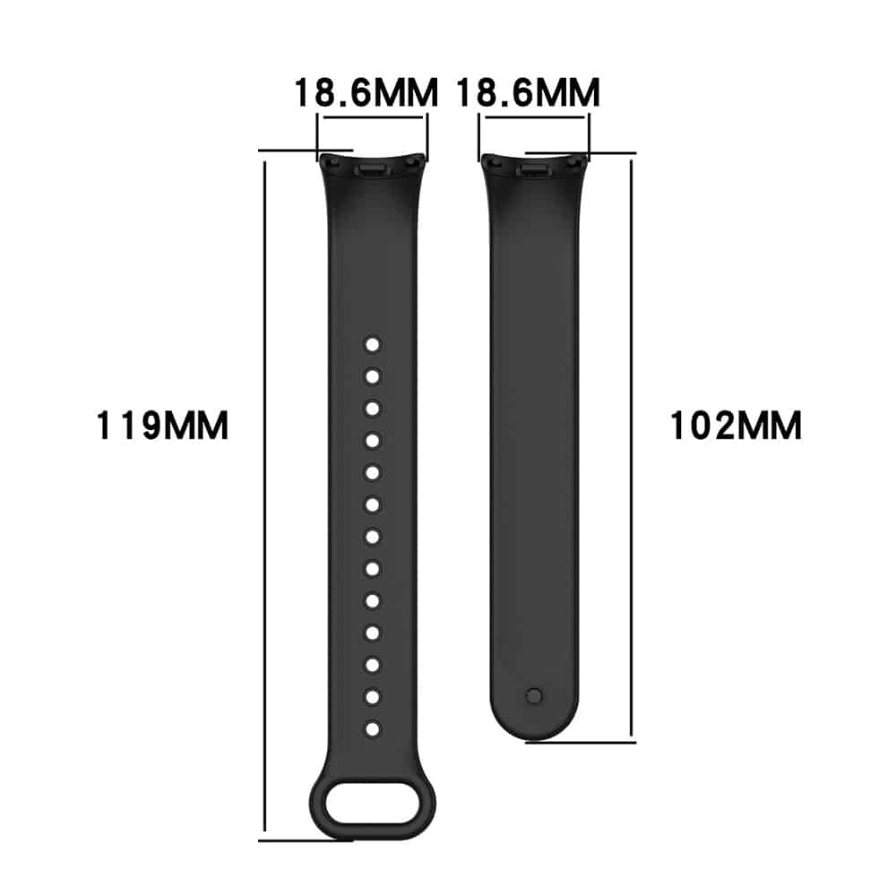 Techsuit - Watchband (W014) - Xiaomi Mi Band 8 / 8 NFC / 9 / 9 NFC - Sky Blue - Image 5