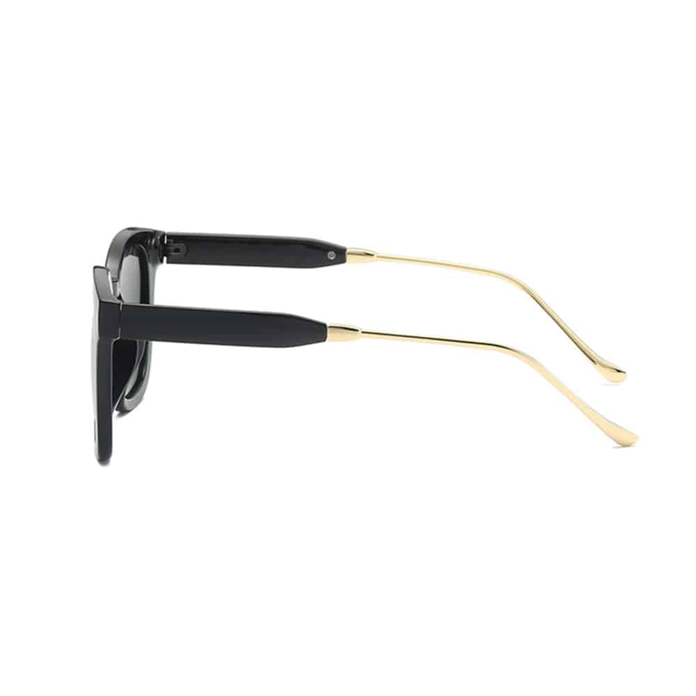 Techsuit - Γυναικεία Polarized Γυαλιά Ηλίου (2050) με Προστασία UV, Μέταλλο και PC - Καφέ One Size - Image 4