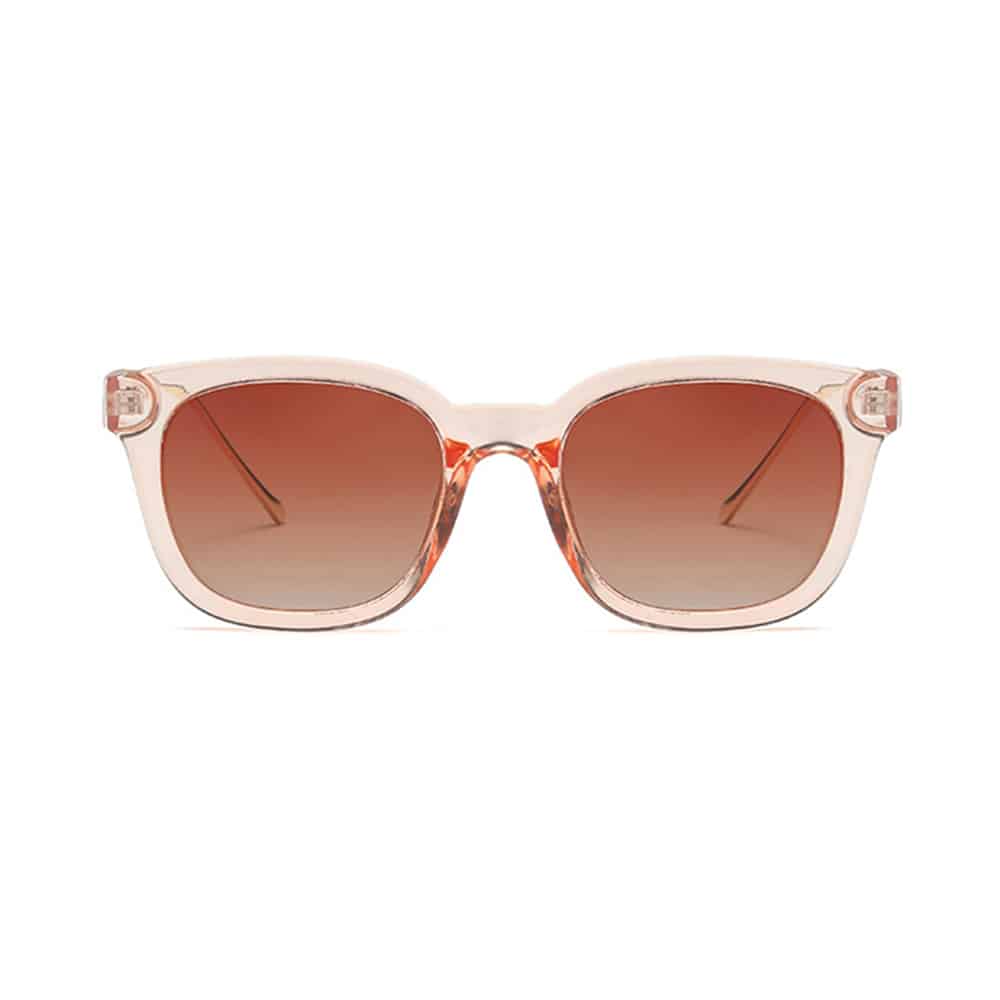 Techsuit - Γυναικεία Polarized Γυαλιά Ηλίου (2050) με Προστασία UV, Μέταλλο και PC - Καφέ One Size - Image 2