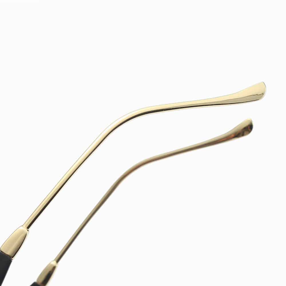 Techsuit - Γυναικεία Polarized Γυαλιά Ηλίου (2050) με Προστασία UV, Μέταλλο και PC - Καφέ One Size - Image 5
