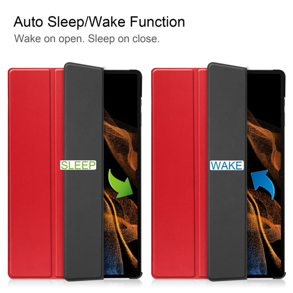 Techsuit FoldPro - θήκη για Samsung Galaxy Tab S9+ - Κόκκινο - Image 3