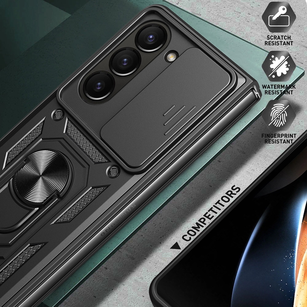 Techsuit CamShield Series - θήκη για Samsung Galaxy Z Fold5 - Μαύρο - Image 5