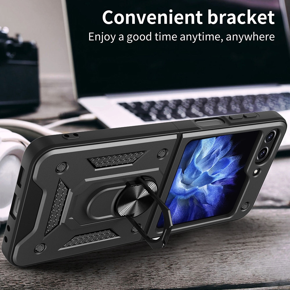 Techsuit CamShield Series - θήκη για Samsung Galaxy Z Flip5 - Μαύρο - Image 3
