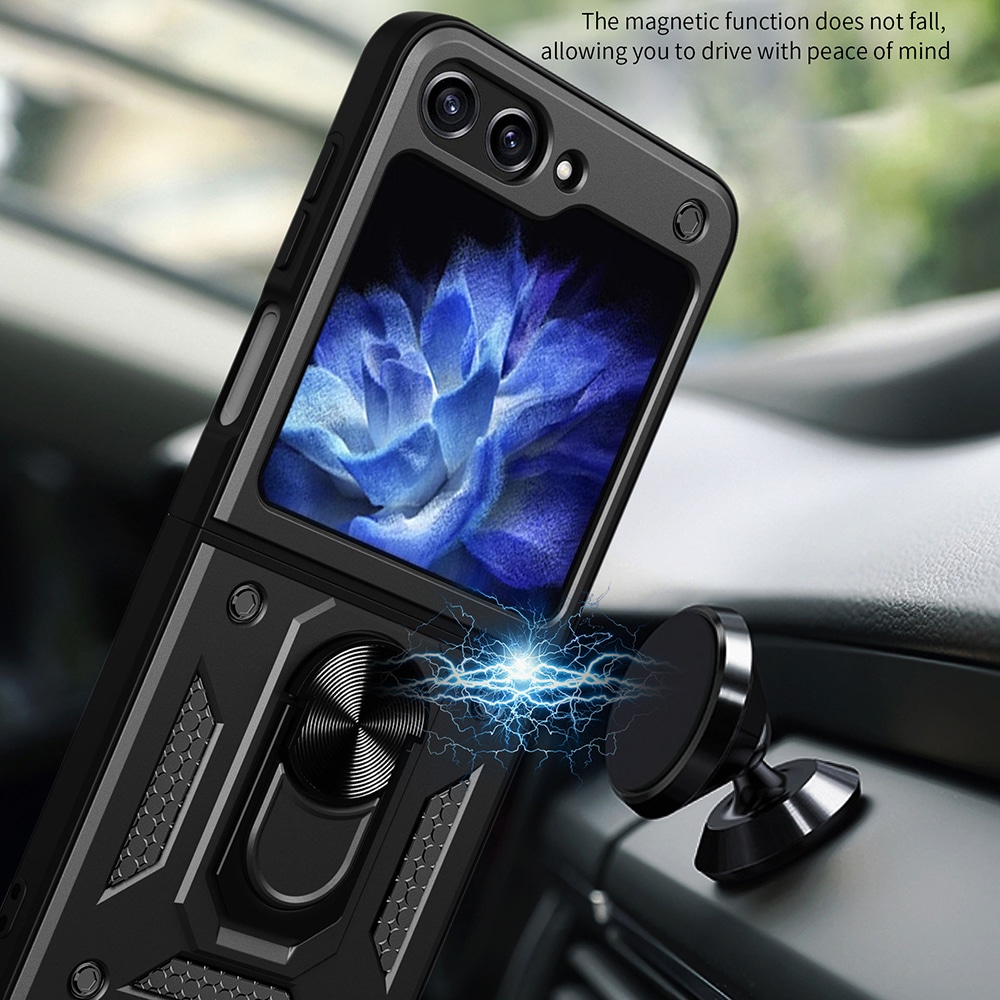 Techsuit CamShield Series - θήκη για Samsung Galaxy Z Flip5 - Μαύρο - Image 2