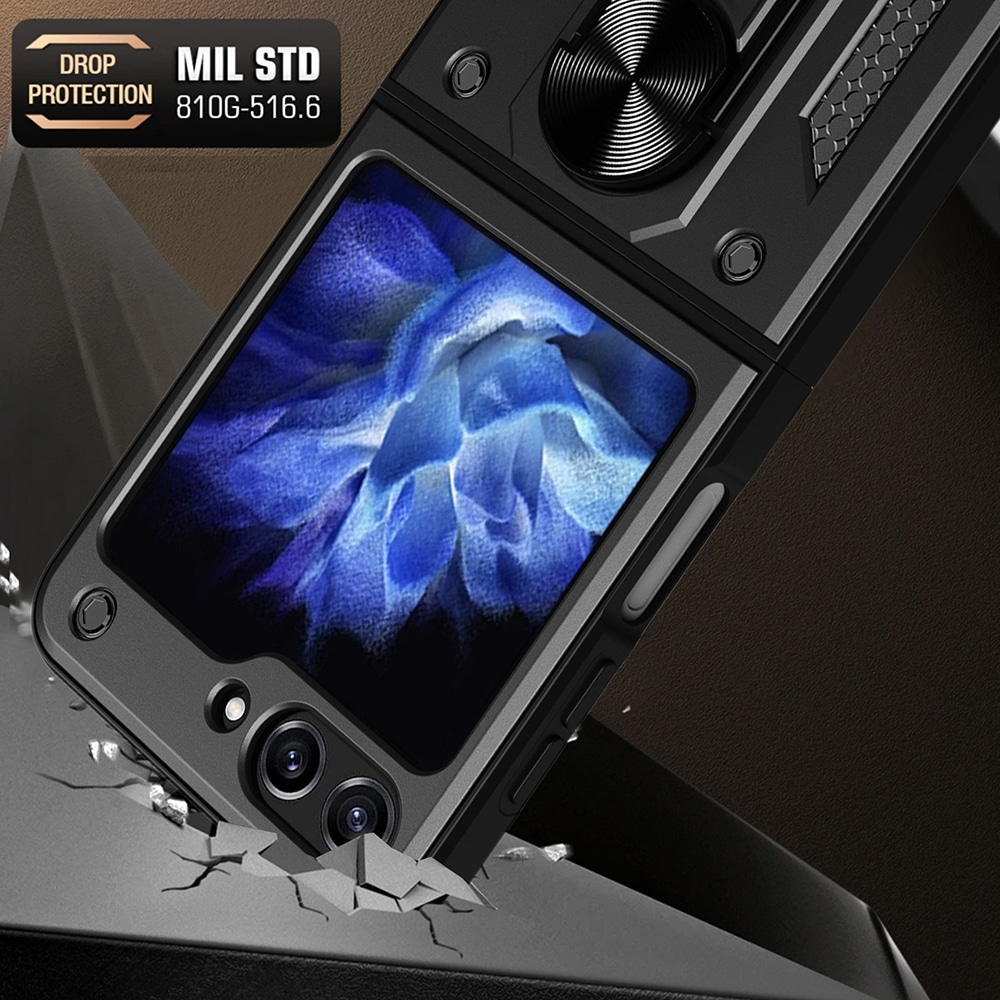 Techsuit CamShield Series - θήκη για Samsung Galaxy Z Flip5 - Μαύρο - Image 4
