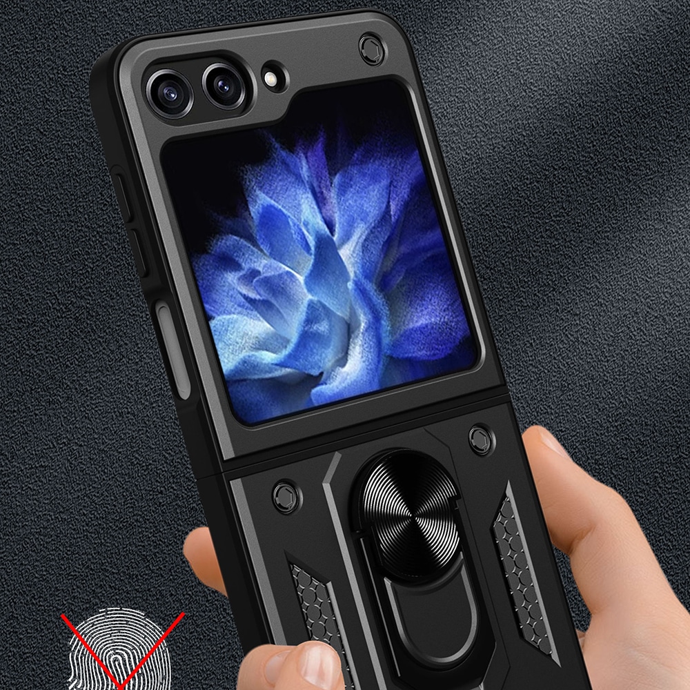 Techsuit CamShield Series - θήκη για Samsung Galaxy Z Flip5 - Μαύρο - Image 5