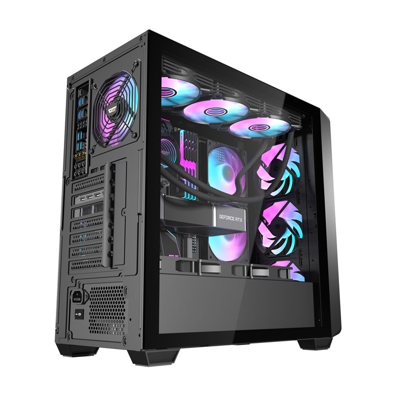 Darkflash Ds900wd Θήκη Υπολογιστή (μαύρο) + 4 Ανεμιστήρες - Image 6