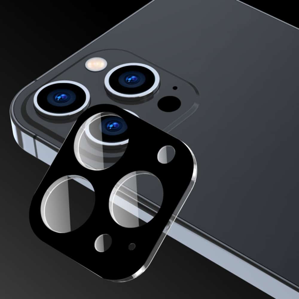 Techsuit - Πλήρες Γυαλί Κάμερας - iPhone 15 Pro / 15 Pro Max - Μαύρο - Image 2