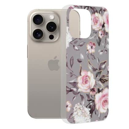 Techsuit Marble Series - θήκη για Apple iPhone 15 Pro Max - Πολύχρωμο