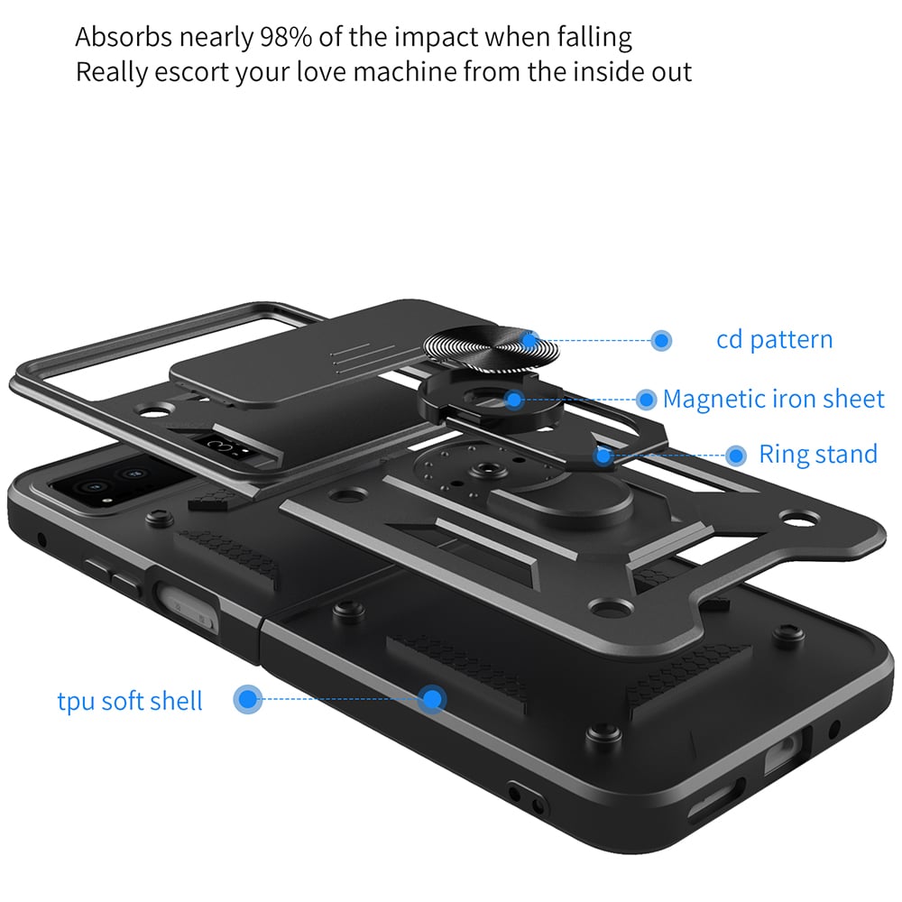 Techsuit CamShield Series - θήκη για Motorola Razr 40 - Μαύρο - Image 6