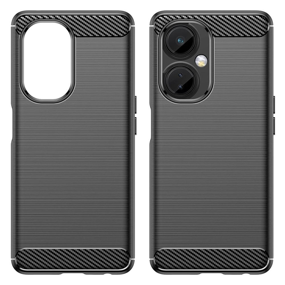 Techsuit Carbon Silicone - θήκη για Oneplus Nord CE 3 Lite - Μαύρο - Image 2