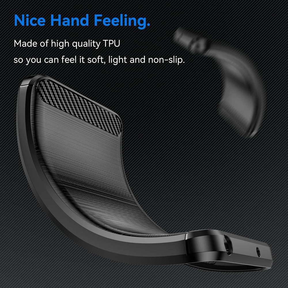 Techsuit Carbon Silicone - θήκη για Oneplus Nord CE 3 Lite - Μαύρο - Image 6