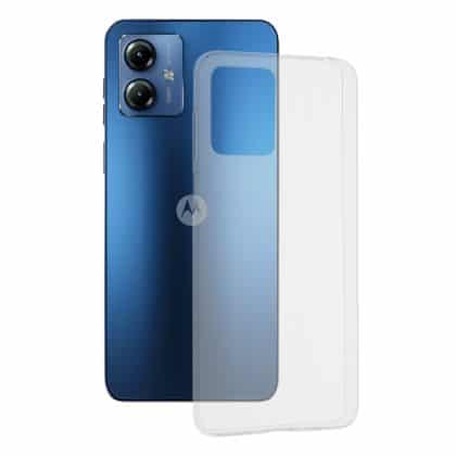 Techsuit Clear Silicone - Motorola Moto G14 - Διάφανο