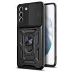Techsuit CamShield Series - θήκη για Samsung Galaxy S21 5G - Μαύρο